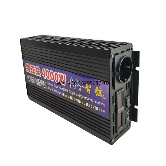 Factory Price Pure Sine Wave Inverter 12v 24v 48v 220v 230v Low Frequency 4000W-5000W Output Power Inverters & Converters
Factory Price Pure Sine Wave Inverter 12v 24v 48v 220v 230v Low Frequency 4000W-5000W Output Power Inverters & Converters