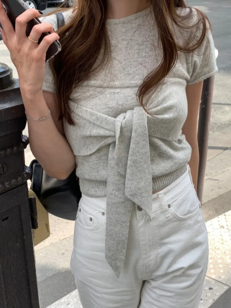 Chic Early Autumn Women's Knitwear ort Sve round Ne Design Sense Belted Two-Piece Set Polyester Fiber 00%
Chic Early Autumn Women's Knitwear ort Sve round Ne Design Sense Belted Two-Piece Set Polyester Fiber 00%