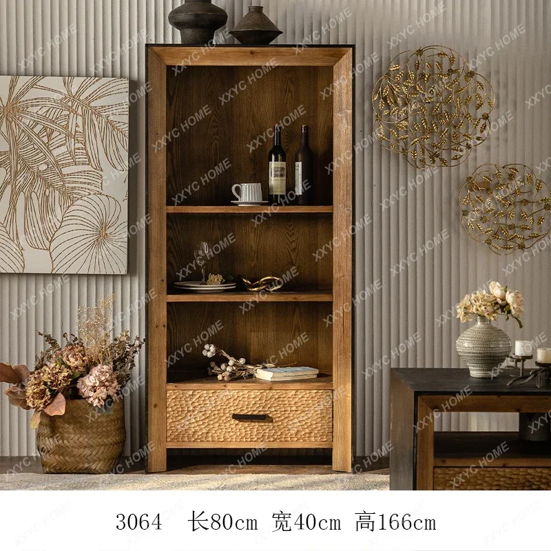 Lold living room bookcase solid wood against the wall dining side cabinet display storage side cabinet
Lold living room bookcase solid wood against the wall dining side cabinet display storage side cabinet