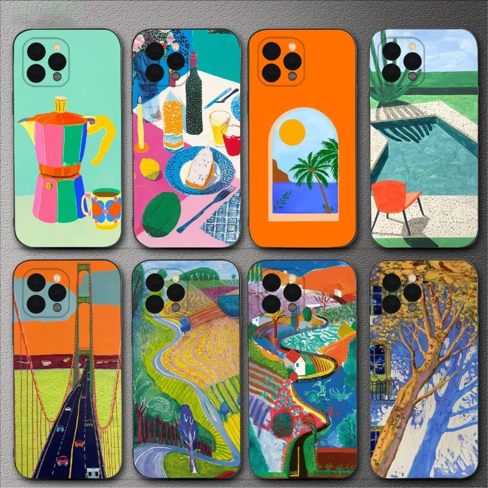 Art David H-Hockney Phone Case For iPhone 16,15,14,13,12,11,XS,XR,X,8,7,Pro,Max,Plus,mini Silicone Black Cover
Art David H-Hockney Phone Case For iPhone 16,15,14,13,12,11,XS,XR,X,8,7,Pro,Max,Plus,mini Silicone Black Cover