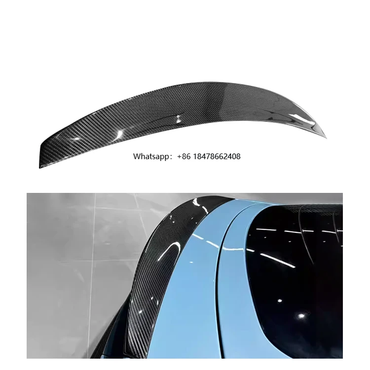 Carbon Fiber Rear Spoiler Wing for Taycan 2019+ Rear Trunk Boot Lip Spoiler Car Styling
Carbon Fiber Rear Spoiler Wing for Taycan 2019+ Rear Trunk Boot Lip Spoiler Car Styling
