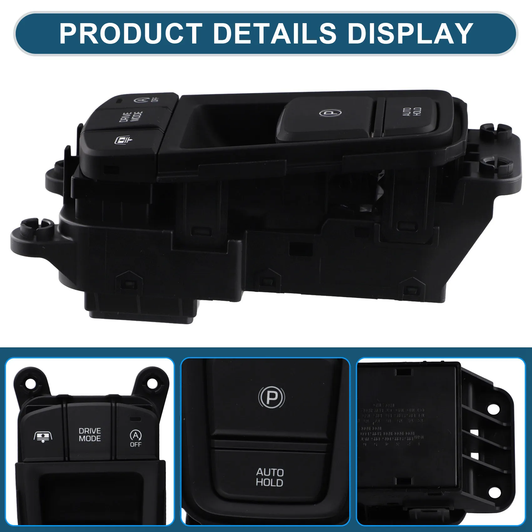 Well 93300-C1CH0 Electronic Handbrake Switch Parking Brake Switch Driving Mode Switch For Hyundai Sonata LF 2015-2016
Well 93300-C1CH0 Electronic Handbrake Switch Parking Brake Switch Driving Mode Switch For Hyundai Sonata LF 2015-2016