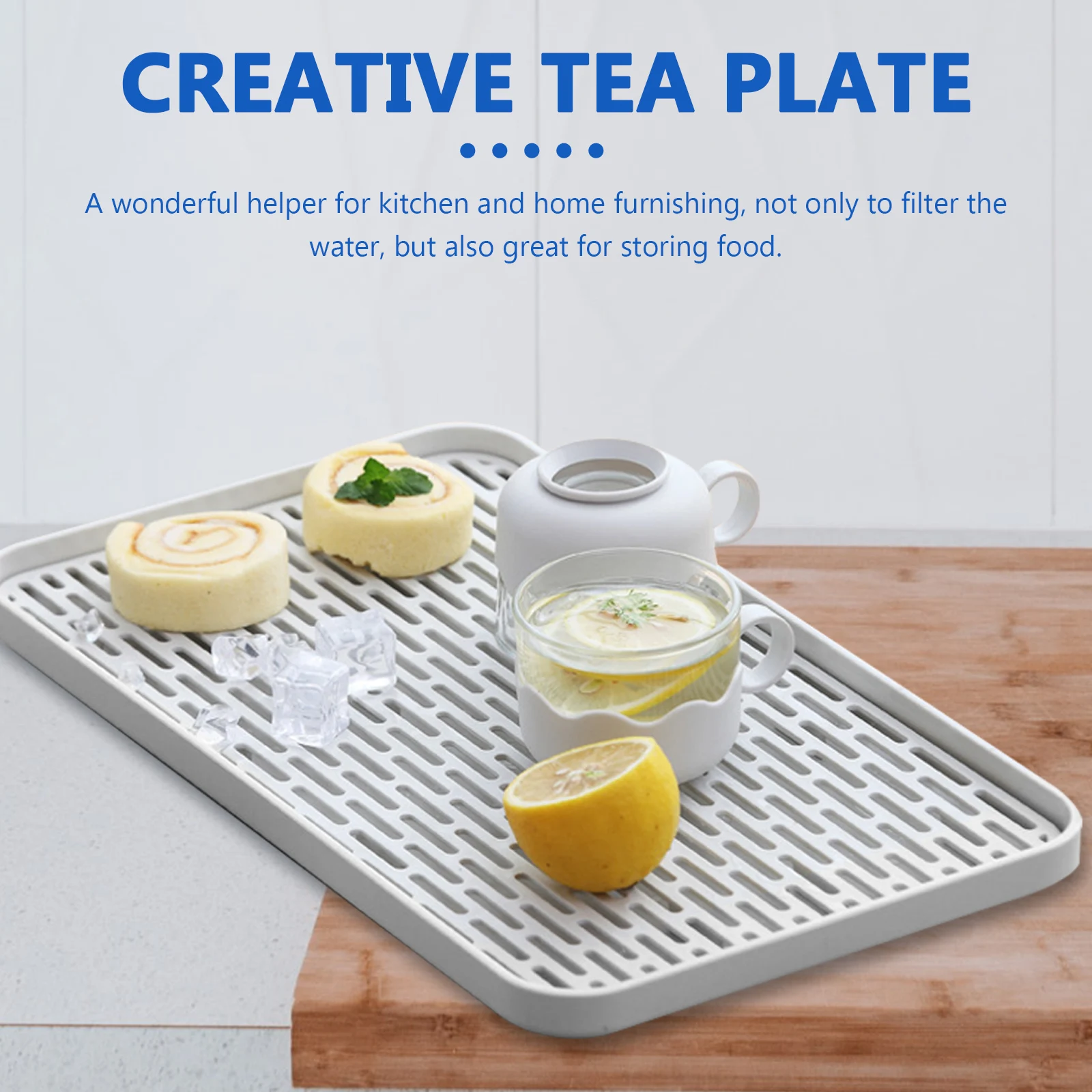 Drain Storage Tray Double Layer Draining Plate Tea Food Trays Household Dishes PP Material Water Filter Kitchen Home Furnishing
Drain Storage Tray Double Layer Draining Plate Tea Food Trays Household Dishes PP Material Water Filter Kitchen Home Furnishing