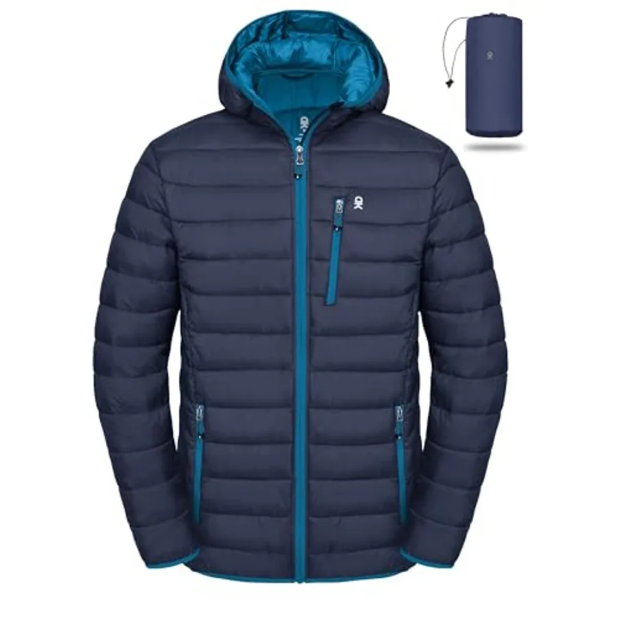Little Donkey Andy Men's Packable Puffer Jacket Lightweight Hooded Warm Winter Coat with Recycled Insulation S-3XL
Little Donkey Andy Men's Packable Puffer Jacket Lightweight Hooded Warm Winter Coat with Recycled Insulation S-3XL