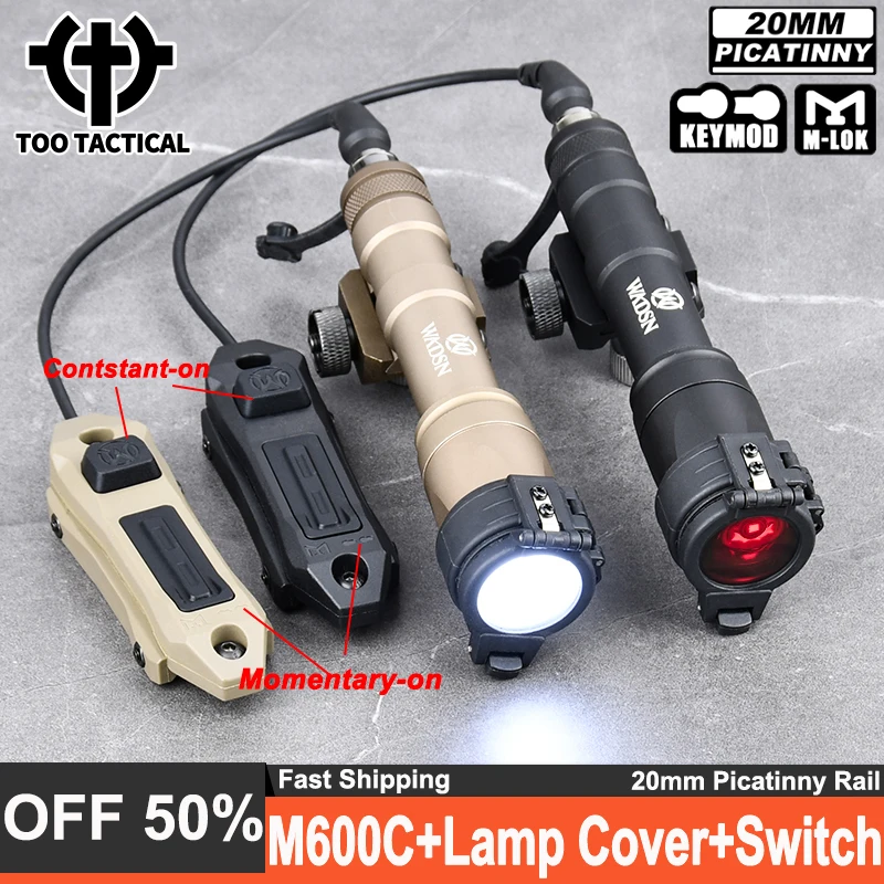 WADSN M600C Hunting Weapon LED Surefir Flashlight With Tactical Diffuser IR Light Lamp Cover Dual Function Pressure Switch M600B
WADSN M600C Hunting Weapon LED Surefir Flashlight With Tactical Diffuser IR Light Lamp Cover Dual Function Pressure Switch M600B