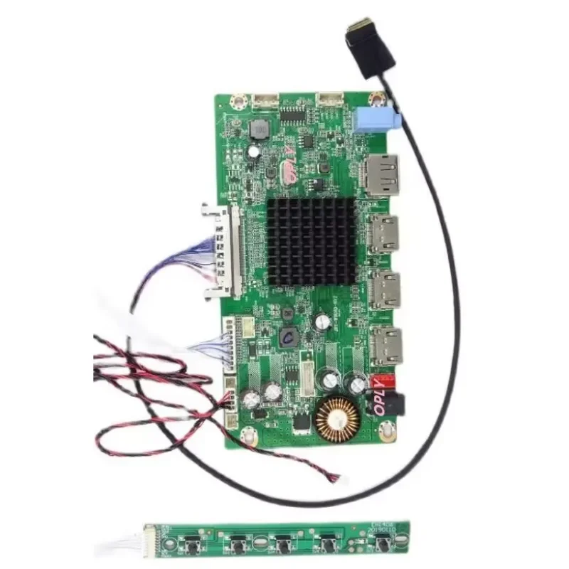 4K DB port 3 HDMI-compatible EDP Controller board for LM270WR2-SPA1 LM270WR2-SPA2 MV270QUM-N10 MV270QUM 3840X2160 27" LED panel
4K DB port 3 HDMI-compatible EDP Controller board for LM270WR2-SPA1 LM270WR2-SPA2 MV270QUM-N10 MV270QUM 3840X2160 27" LED panel