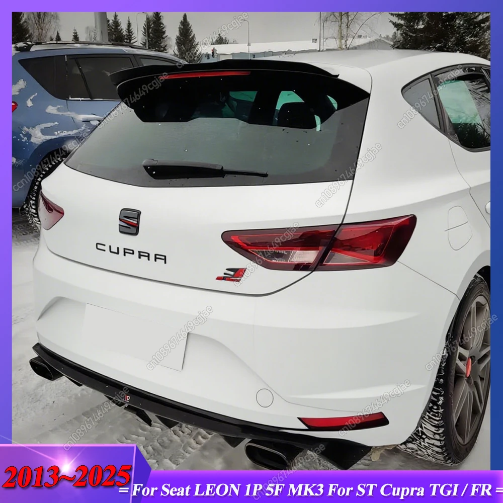 For Seat LEON 1P 5F MK3 For ST Cupra TGI / FR Hatchback 2013-2025 Car Tail Wings Fixed Wind Spoiler Rear Wing Bodykits Tuning
For Seat LEON 1P 5F MK3 For ST Cupra TGI / FR Hatchback 2013-2025 Car Tail Wings Fixed Wind Spoiler Rear Wing Bodykits Tuning
