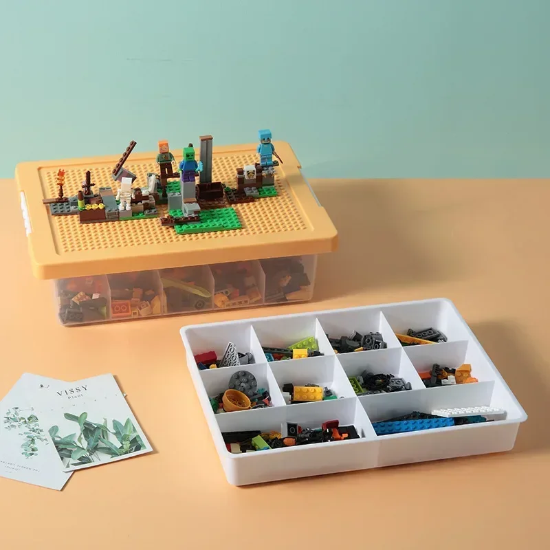 Small Particle Building Block Storage Box Divided Compartments Kids Toy Parts Desktop Organizer Plastic Container Home Supplies
Small Particle Building Block Storage Box Divided Compartments Kids Toy Parts Desktop Organizer Plastic Container Home Supplies