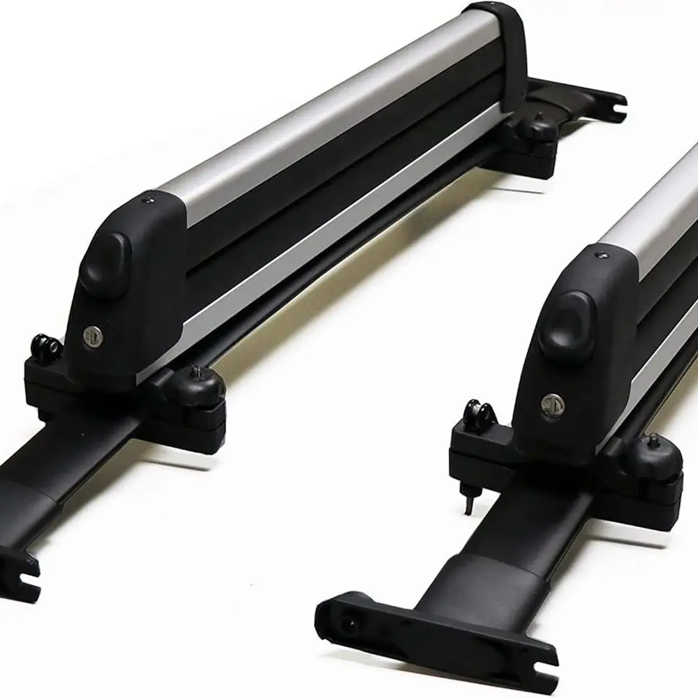 Roof Crossbar and Ski/Snowboard Carrier for 6 Skis and 4 Snowboards, Compatible with 2011-2015 Ford Explorer
Roof Crossbar and Ski/Snowboard Carrier for 6 Skis and 4 Snowboards, Compatible with 2011-2015 Ford Explorer