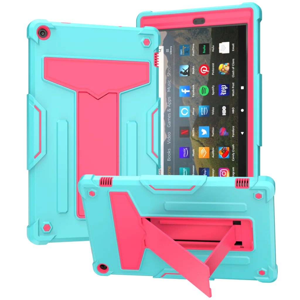 Armor Case For Amazon Kindle Fire HD10 2021 2019 2017 HD8 HD10 Plus 2020 Heavy Duty TPU + PC Hard Stand Shockproof Cover
Armor Case For Amazon Kindle Fire HD10 2021 2019 2017 HD8 HD10 Plus 2020 Heavy Duty TPU + PC Hard Stand Shockproof Cover