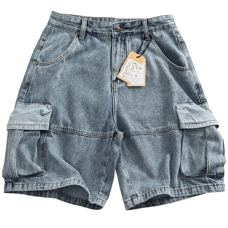 2026 Summer New Men's Loose Straight Leg Multi - Pocket Five - Quarter Pants Casual Fashion Retro Work Pants Jeans Shorts
2026 Summer New Men's Loose Straight Leg Multi - Pocket Five - Quarter Pants Casual Fashion Retro Work Pants Jeans Shorts