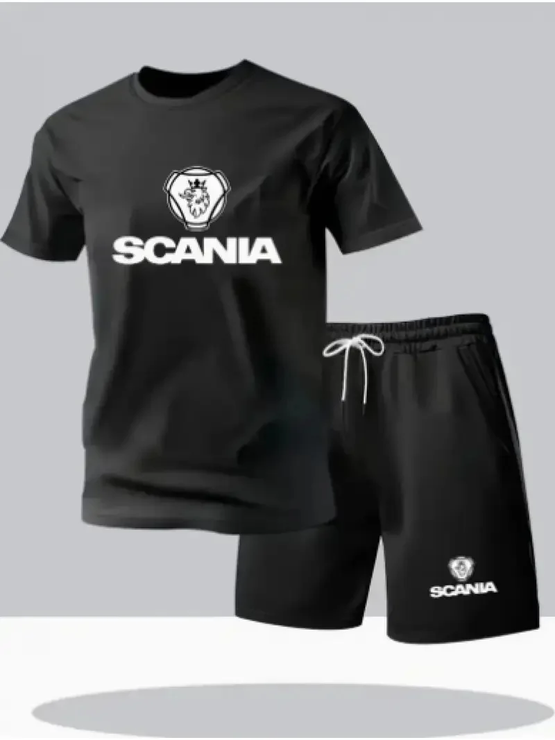 Europe and The United States Men's Summer New Short Sleeve Tshirt +Shorts 2pcs Set Leisure Sports Men Suit
Europe and The United States Men's Summer New Short Sleeve Tshirt +Shorts 2pcs Set Leisure Sports Men Suit
