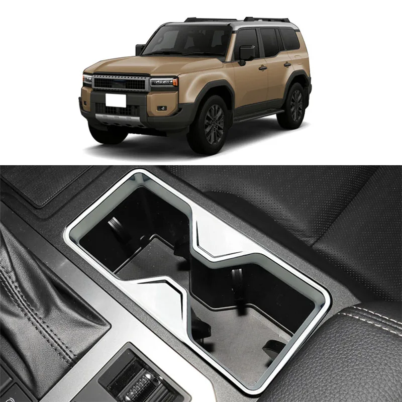 Decorative frame of center console front drainage cup made of ABS material For Toyota Land Cruiser Prado 250 Series 2024
Decorative frame of center console front drainage cup made of ABS material For Toyota Land Cruiser Prado 250 Series 2024