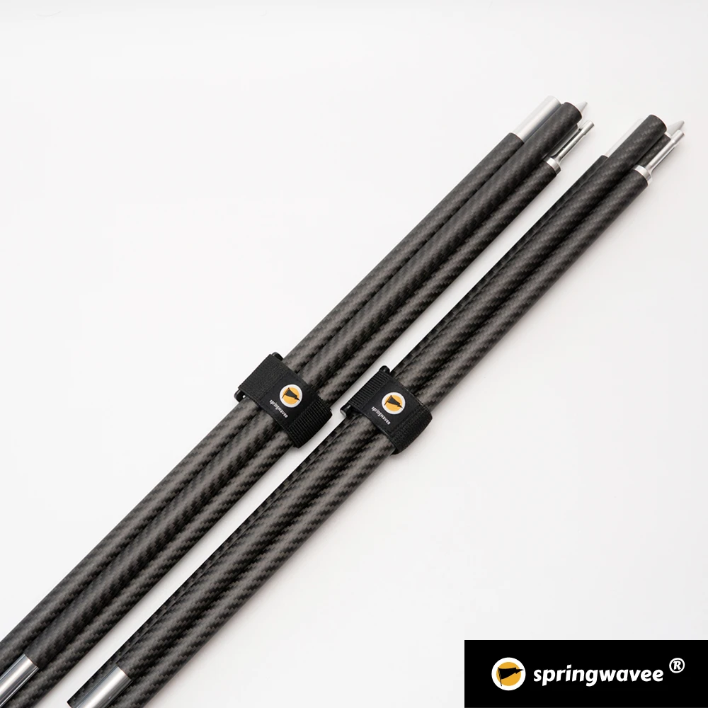 Springwavee Lightweight Canopy Pole/Tent Strut 2M Carbon Fiber Four-Section Portable Tents Support Pole for Tarp Canopy Flysheet
Springwavee Lightweight Canopy Pole/Tent Strut 2M Carbon Fiber Four-Section Portable Tents Support Pole for Tarp Canopy Flysheet