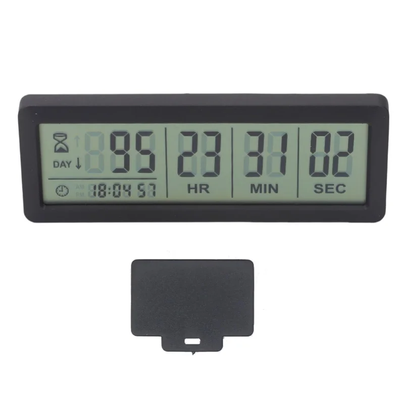 Digital Countdown Days Timer 999 Days Count Down Clock For Vacation Retirement Wedding Holiday Black
Digital Countdown Days Timer 999 Days Count Down Clock For Vacation Retirement Wedding Holiday Black