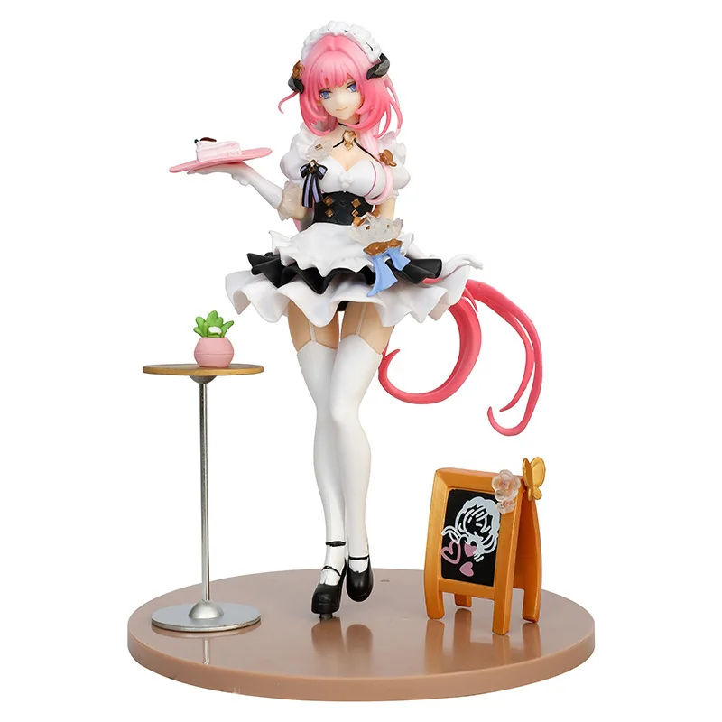 Elysia Anime Maid Standing Figure With Cake Tray Pvc Collectible Ornament Desktop Decoration For Anime Hobby Fans Wholesale
Elysia Anime Maid Standing Figure With Cake Tray Pvc Collectible Ornament Desktop Decoration For Anime Hobby Fans Wholesale