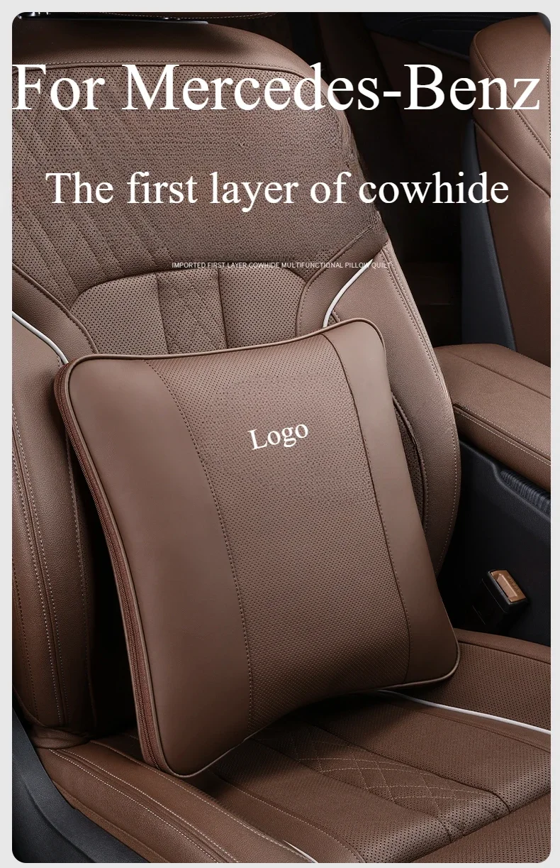 Leather Car Throw Pillows for Mercedes-Benz E/A/S/C Class E300l C260l Gle Glc Air-conditioned Comforter
Leather Car Throw Pillows for Mercedes-Benz E/A/S/C Class E300l C260l Gle Glc Air-conditioned Comforter