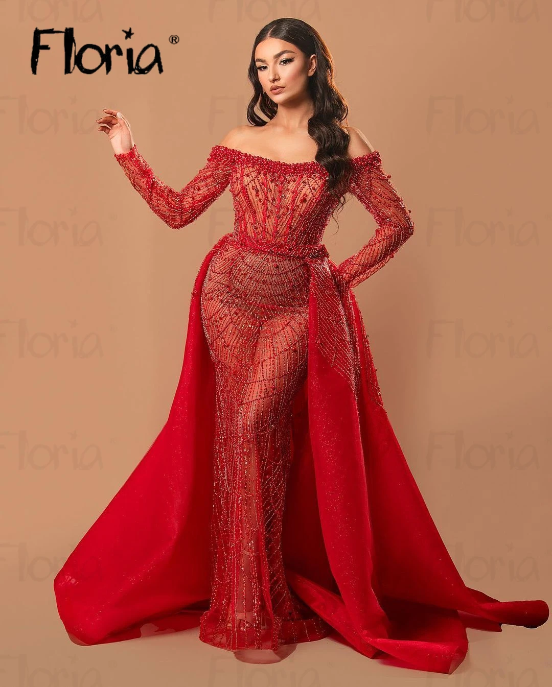 Robe De Soirée Красное роскошное вечернее платье с бисером Свадебные платья невесты со съемным шлейфом Индивидуальные обручальные платья
Robe De Soirée Красное роскошное вечернее платье с бисером Свадебные платья невесты со съемным шлейфом Индивидуальные обручальные платья