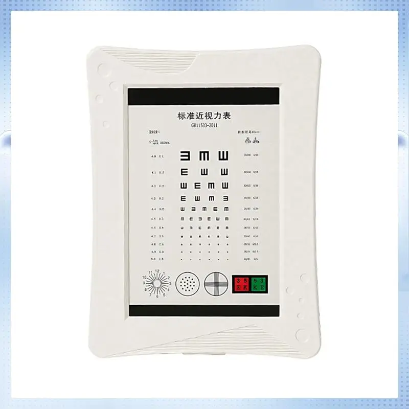 ABRJ-Near Visual Acuity Chart Ophthalmic Equipment With LED Light Far Vision Eye Test Chart Rechargeable Vision Tester
ABRJ-Near Visual Acuity Chart Ophthalmic Equipment With LED Light Far Vision Eye Test Chart Rechargeable Vision Tester