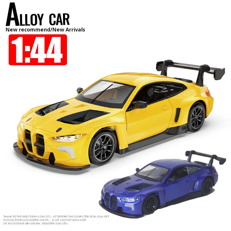 1:44 Alloy Car Model for Bmw M4 Gt3 Racing Sports Car Children's Toy Pull-Back Two-Door Collection Decoration
1:44 Alloy Car Model for Bmw M4 Gt3 Racing Sports Car Children's Toy Pull-Back Two-Door Collection Decoration