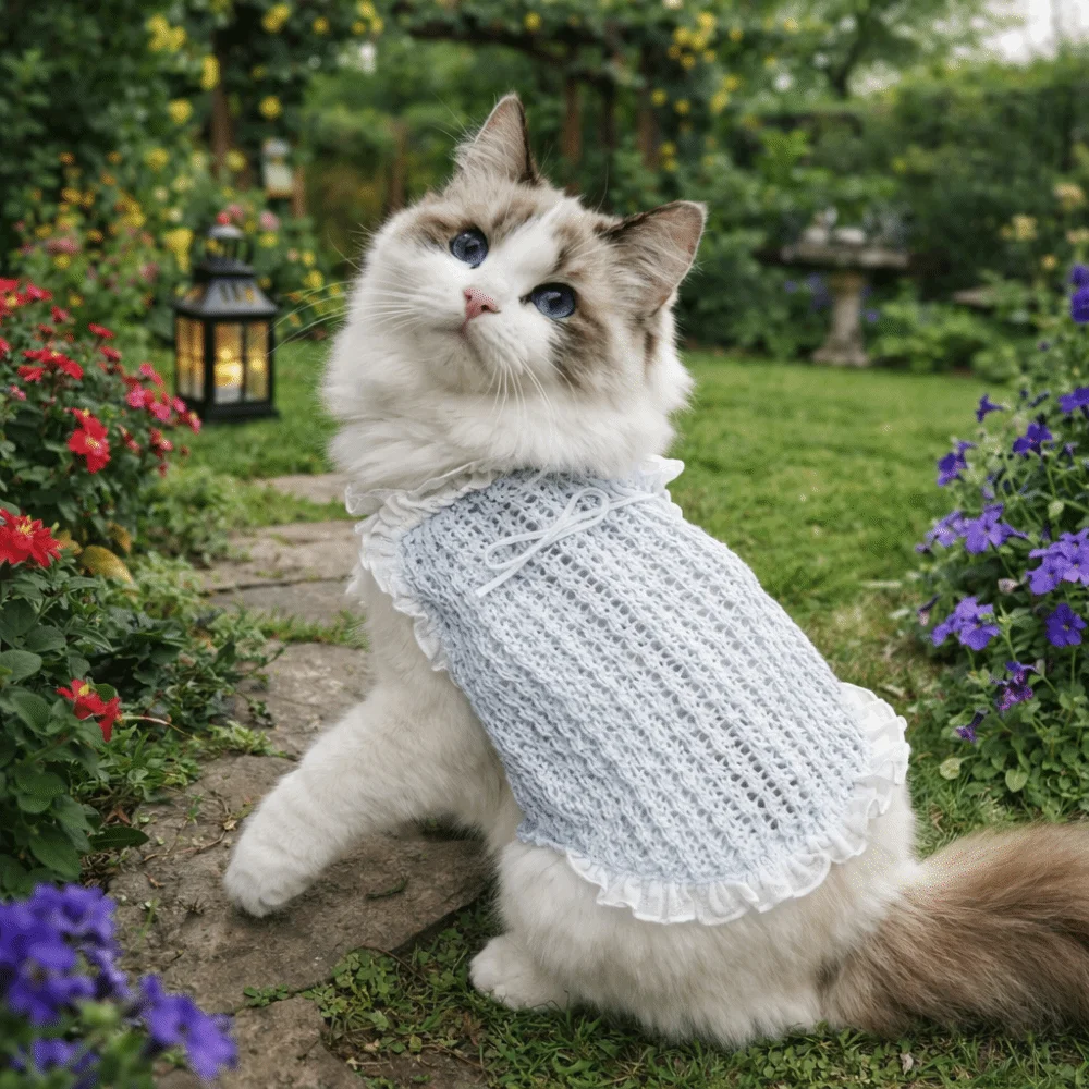 Fashion Thin Fabric Pet Mesh Vest Bow Design Breathable Dog Cooling Vest Pet Tank Top Hollow Dog Two Leg Hoodie Outdoor Walking
Fashion Thin Fabric Pet Mesh Vest Bow Design Breathable Dog Cooling Vest Pet Tank Top Hollow Dog Two Leg Hoodie Outdoor Walking