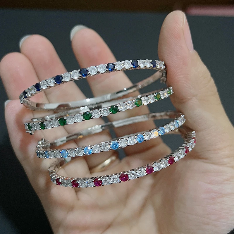 New Fashion Party Luxury Wedding Party Bangle Jewelry Top Quality Bangle Gifts Fashion For Women For Men Red Green Blue Bangle
New Fashion Party Luxury Wedding Party Bangle Jewelry Top Quality Bangle Gifts Fashion For Women For Men Red Green Blue Bangle