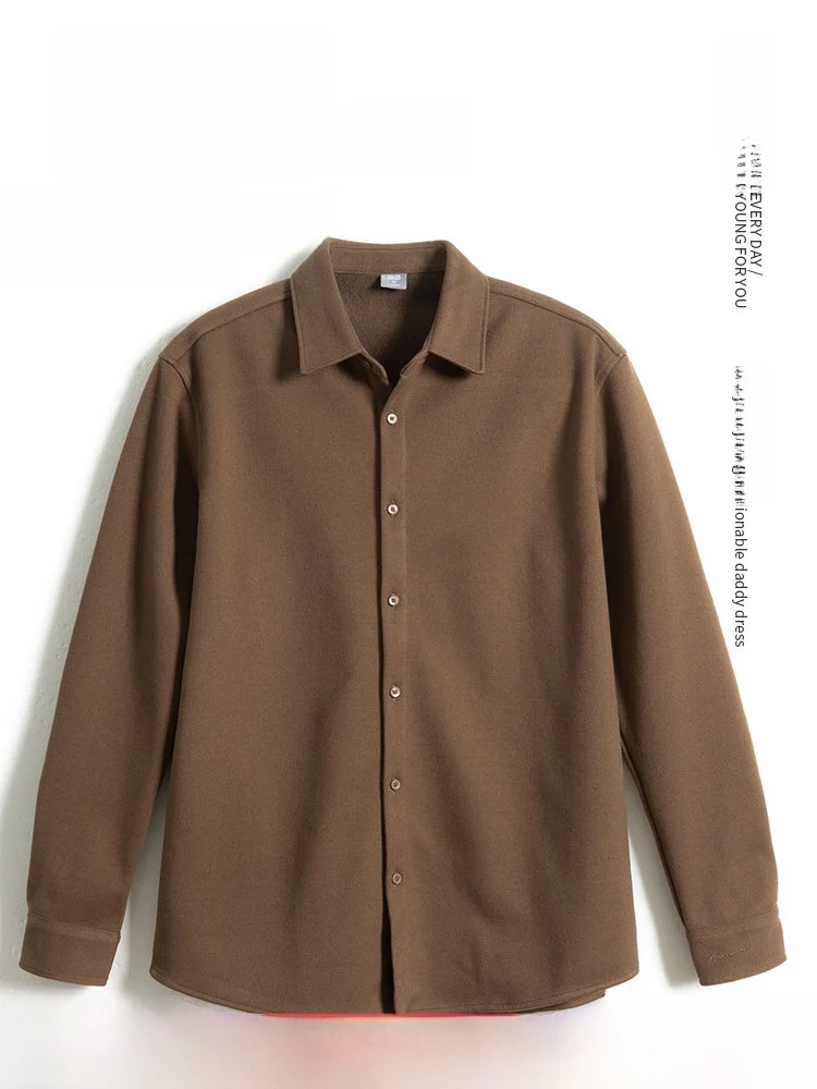 Men's Thi Woolen irt Autumn Winter Loose Warm Anti-Wrinkle Long Sve Faionable Urban Sle Home Daily Commute Polyest...
Men's Thi Woolen irt Autumn Winter Loose Warm Anti-Wrinkle Long Sve Faionable Urban Sle Home Daily Commute Polyest...
