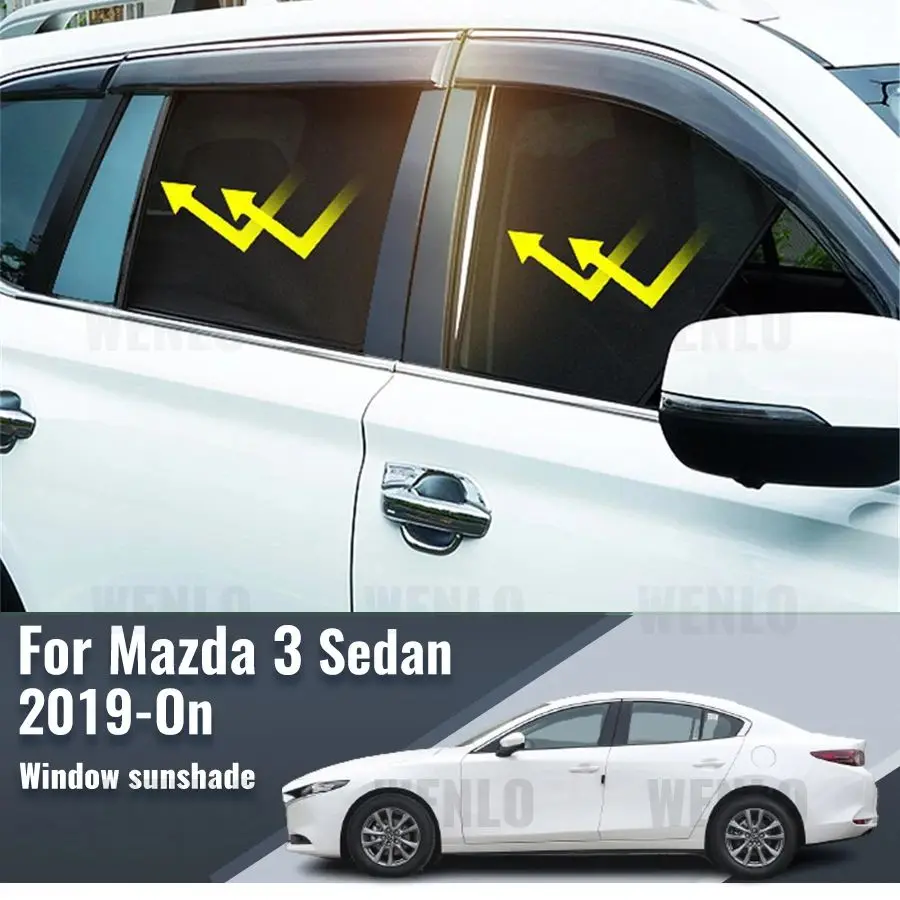 For Mazda 3 Sedan 2019 2020 2021 2022 2023 2024 Magnetic Car Sunshade Front Windshield Frame Curtain Rear Side Window Sun Shade
For Mazda 3 Sedan 2019 2020 2021 2022 2023 2024 Magnetic Car Sunshade Front Windshield Frame Curtain Rear Side Window Sun Shade