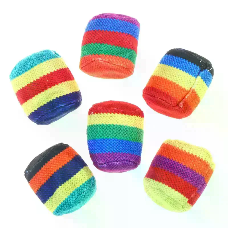 6Pcs Handmade Outdoor Soft Handmade Football Bag Juggling Balls Durable Sports Toys For Children's Collective Play Activities.
6Pcs Handmade Outdoor Soft Handmade Football Bag Juggling Balls Durable Sports Toys For Children's Collective Play Activities.