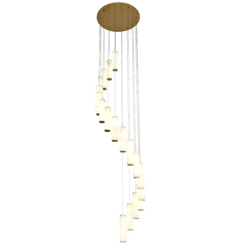 Stair lights, villa marble living room lamps, rotating
Stair lights, villa marble living room lamps, rotating