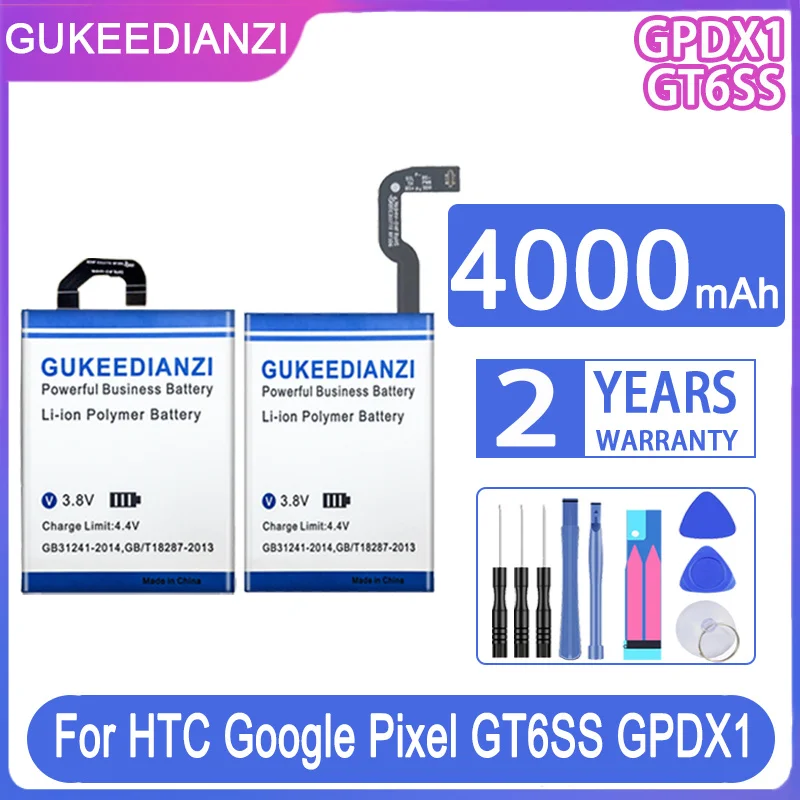 Сменный аккумулятор GUKEEDIANZI GPDX1 GT6SS 1850 мАч/4000 мАч для HTC Google Pixel Fold
Сменный аккумулятор GUKEEDIANZI GPDX1 GT6SS 1850 мАч/4000 мАч для HTC Google Pixel Fold