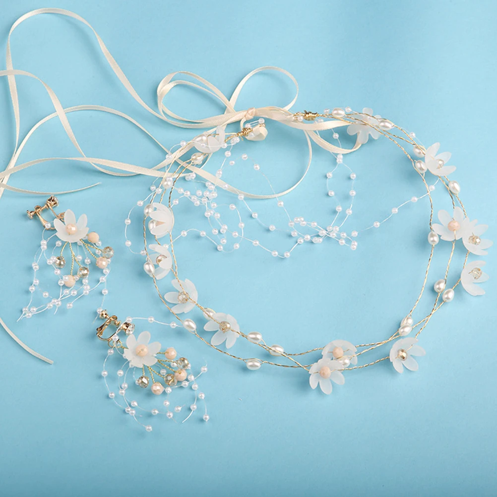 1 set Flower Hair Headbands Bridal Headband Bridal Party Accessories Lightweight Comfortable Hoop Headdress Wedding Carnival
1 set Flower Hair Headbands Bridal Headband Bridal Party Accessories Lightweight Comfortable Hoop Headdress Wedding Carnival
