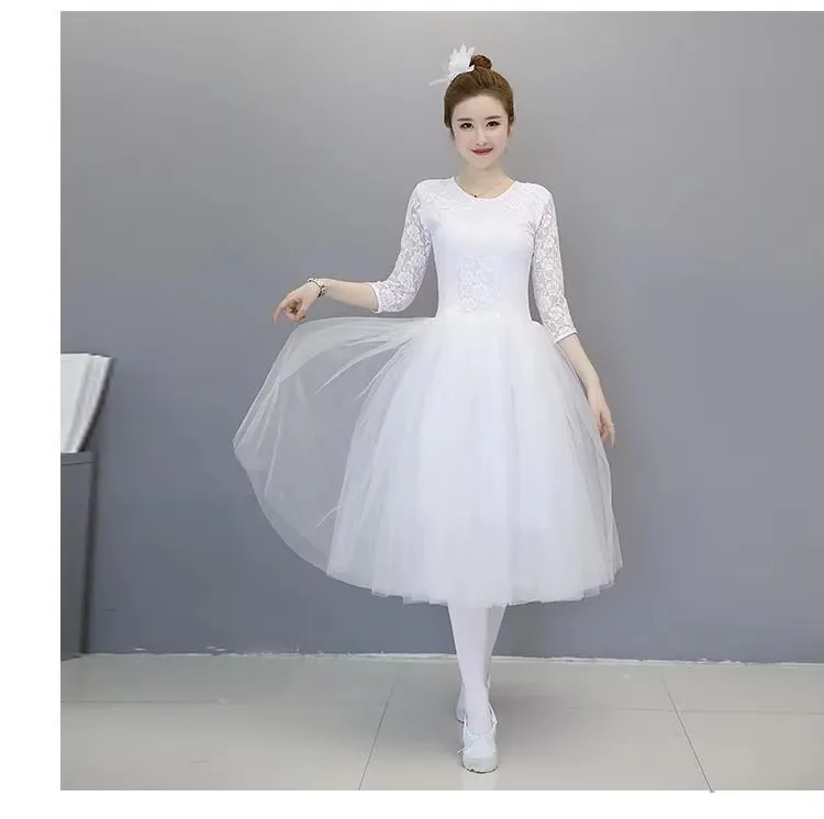 Adult White Professional Ballet Tutu Women Ballet Dance Competition Costume Figure Skating Dress Swan Lake Ballet Dress Girls
Adult White Professional Ballet Tutu Women Ballet Dance Competition Costume Figure Skating Dress Swan Lake Ballet Dress Girls
