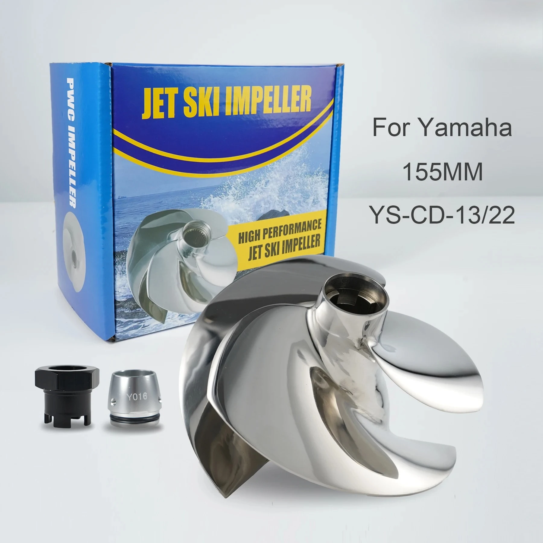 Jet-Ski Impeller fit Yamaha FX1800/GX1800 SHO Wave Runner FX Cruiser GP1800 YS-CD-13/22 3 Blade 155MM PWC BRP Parts Impeller
Jet-Ski Impeller fit Yamaha FX1800/GX1800 SHO Wave Runner FX Cruiser GP1800 YS-CD-13/22 3 Blade 155MM PWC BRP Parts Impeller