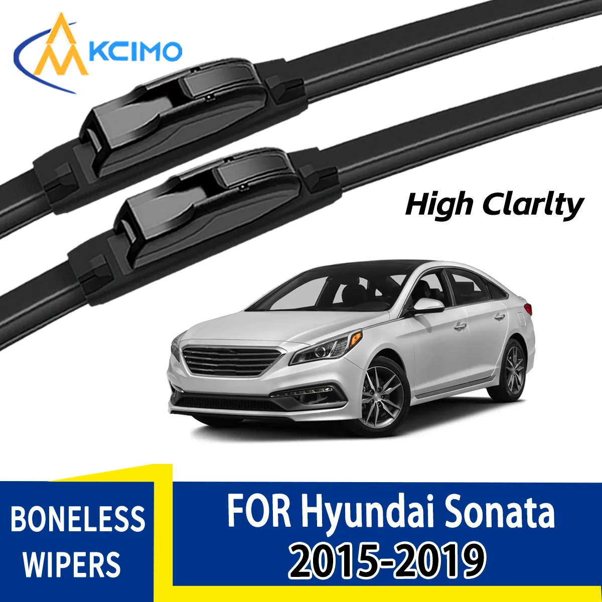 For Hyundai Sonata LF 2015–2019 Automobiles Durable Quiet Front Windscreen Wiper Blades Auto Window Replacement Accessories
For Hyundai Sonata LF 2015–2019 Automobiles Durable Quiet Front Windscreen Wiper Blades Auto Window Replacement Accessories