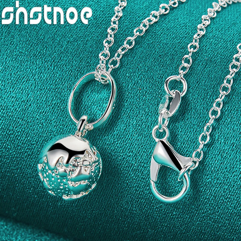 SHSTONE 925 Sterling Silver Devil Fruit Pendant Necklace 40-75cm Chain For Women Wedding Birthday Party Fashion Jewelry Gift
SHSTONE 925 Sterling Silver Devil Fruit Pendant Necklace 40-75cm Chain For Women Wedding Birthday Party Fashion Jewelry Gift