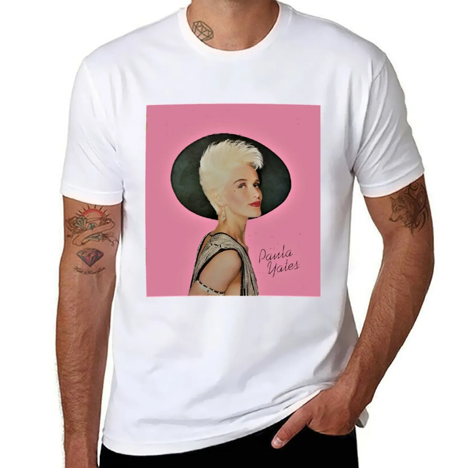 paula yates art vintage BLONDE print tshirt bag mask 80s T-Shirt t shirts for man cotton funny t shirts cotton 100% T-shirt
paula yates art vintage BLONDE print tshirt bag mask 80s T-Shirt t shirts for man cotton funny t shirts cotton 100% T-shirt