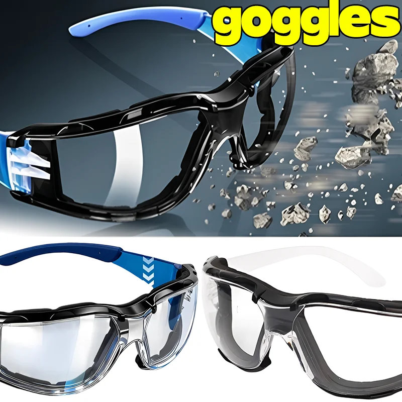 Professional Eye Protection Goggles for Cycling Hiking Sports Impact Resistant Safety Glasses for Woodworking Industrial Anti UV
Professional Eye Protection Goggles for Cycling Hiking Sports Impact Resistant Safety Glasses for Woodworking Industrial Anti UV
