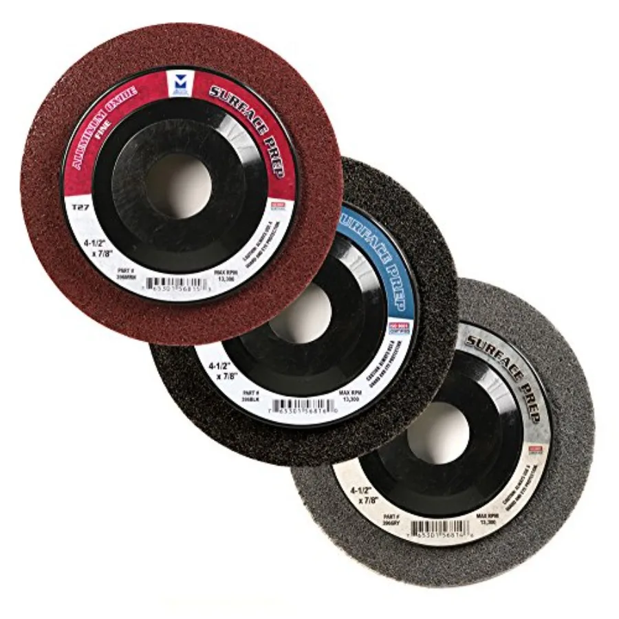Industries 396MRN - 4-1/2" x 7/8" Maroon Non-Woven Surface Preparation Wheels (10 Pack)
Industries 396MRN - 4-1/2" x 7/8" Maroon Non-Woven Surface Preparation Wheels (10 Pack)