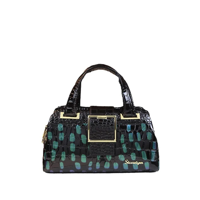 2025 New Luxury Fashion Women Handbags Genuine Leather Large Capacity Shoulder Messenger Bag Crocodile Pattern Boston Bags
2025 New Luxury Fashion Women Handbags Genuine Leather Large Capacity Shoulder Messenger Bag Crocodile Pattern Boston Bags