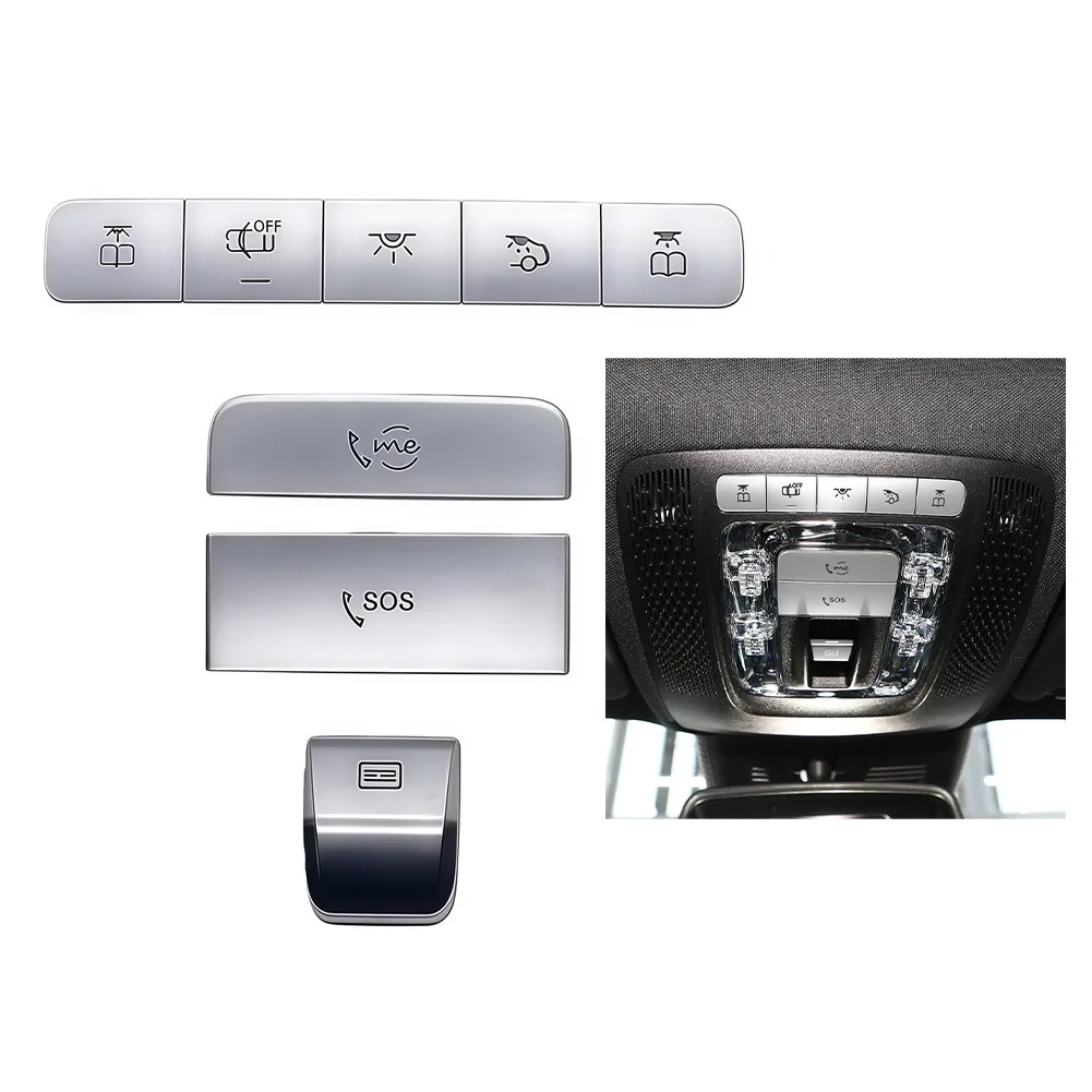 Roof Reading Lamp Button Patch For Mercedes For GLB 20-26 For EQB For CLA 22-26 For GLA For CLA For A CLASS For B CLASS 20-26
Roof Reading Lamp Button Patch For Mercedes For GLB 20-26 For EQB For CLA 22-26 For GLA For CLA For A CLASS For B CLASS 20-26