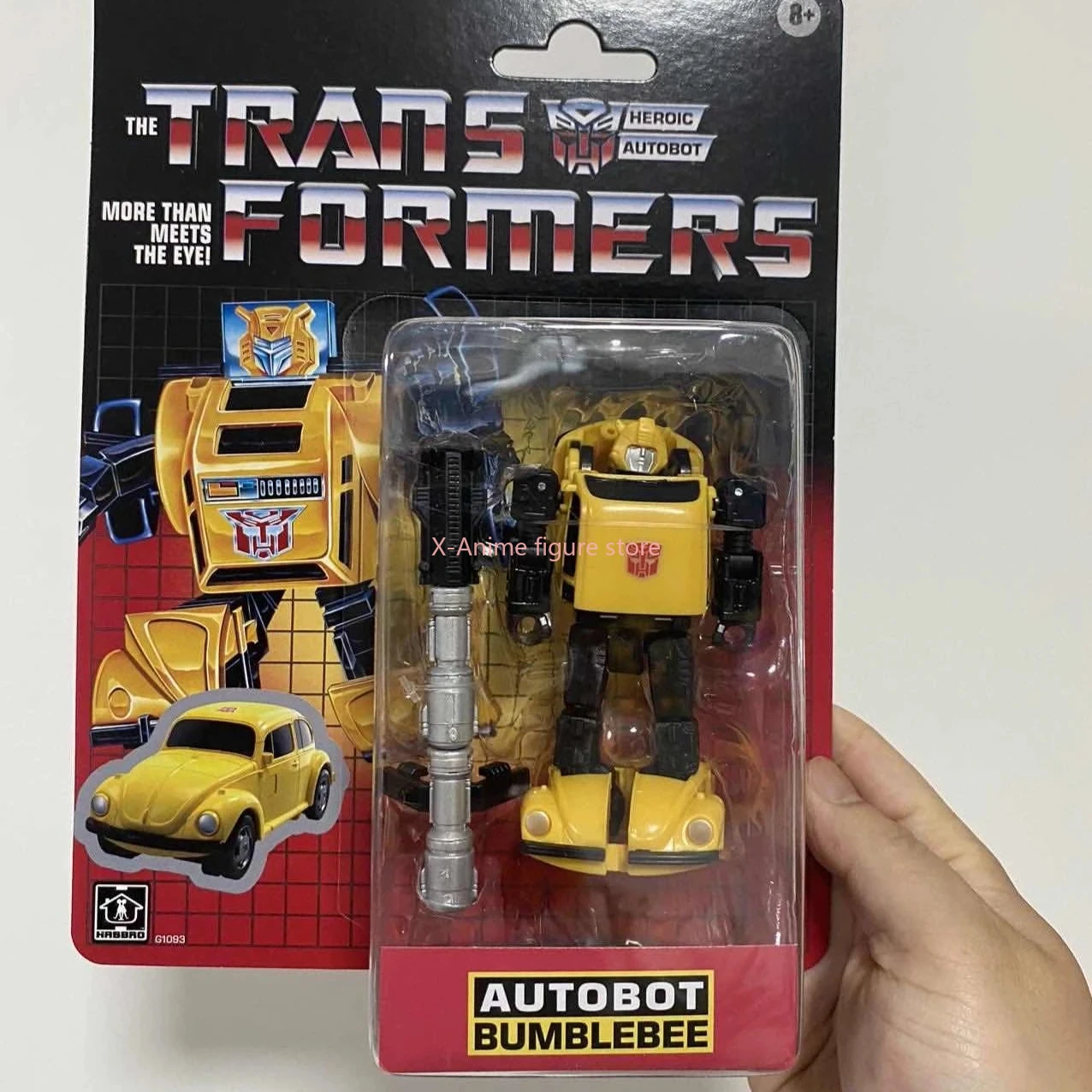 In Stock Hasbro Transformation Toy G1 Retro Hanging Card Beetle Bee Autobot Gears Action Figure Deformable Model Gift Collection
In Stock Hasbro Transformation Toy G1 Retro Hanging Card Beetle Bee Autobot Gears Action Figure Deformable Model Gift Collection