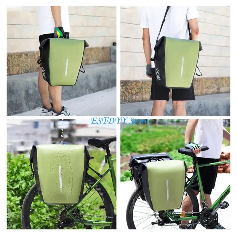G6DE Double Side Saddles Bag with Reflective Trim Luggage Carriers Panniers Bag
G6DE Double Side Saddles Bag with Reflective Trim Luggage Carriers Panniers Bag