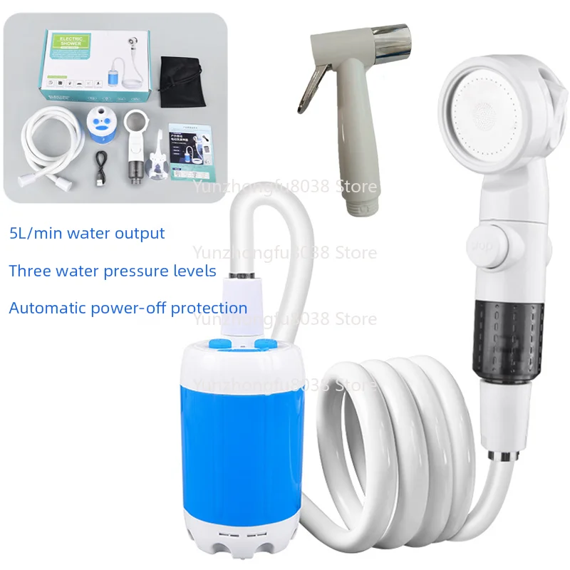 4000mAh Rechargeable with Digital Display Upgraded Portable Electric Camping Shower Pump for Camping Beach Dormitory
4000mAh Rechargeable with Digital Display Upgraded Portable Electric Camping Shower Pump for Camping Beach Dormitory