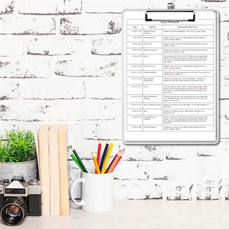 Metal Clipboard Aluminum Look Clipboards With Low Profile Clip,For Letter Size A4 File Paper Sheet Office School Supplie Durable
Metal Clipboard Aluminum Look Clipboards With Low Profile Clip,For Letter Size A4 File Paper Sheet Office School Supplie Durable