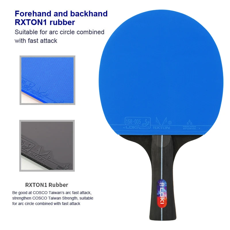 Professional-level ping pong paddle set High quality elastic black poplar wood ITTF rubber table tennis rackets
Professional-level ping pong paddle set High quality elastic black poplar wood ITTF rubber table tennis rackets