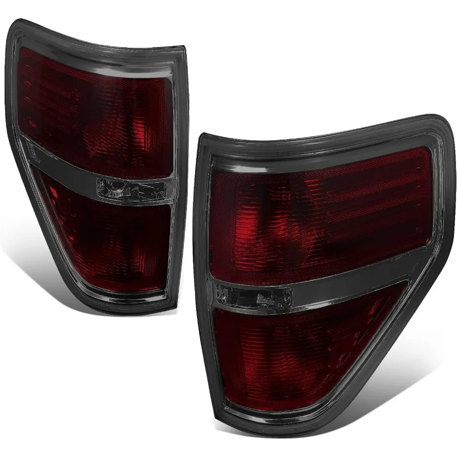 Tail Lights Compatible with 2009-2014 Ford F-150 Fleetside Bed Rear Brake Lamps, Driver and Passenger Side, Chrome Trim Smoked L
Tail Lights Compatible with 2009-2014 Ford F-150 Fleetside Bed Rear Brake Lamps, Driver and Passenger Side, Chrome Trim Smoked L