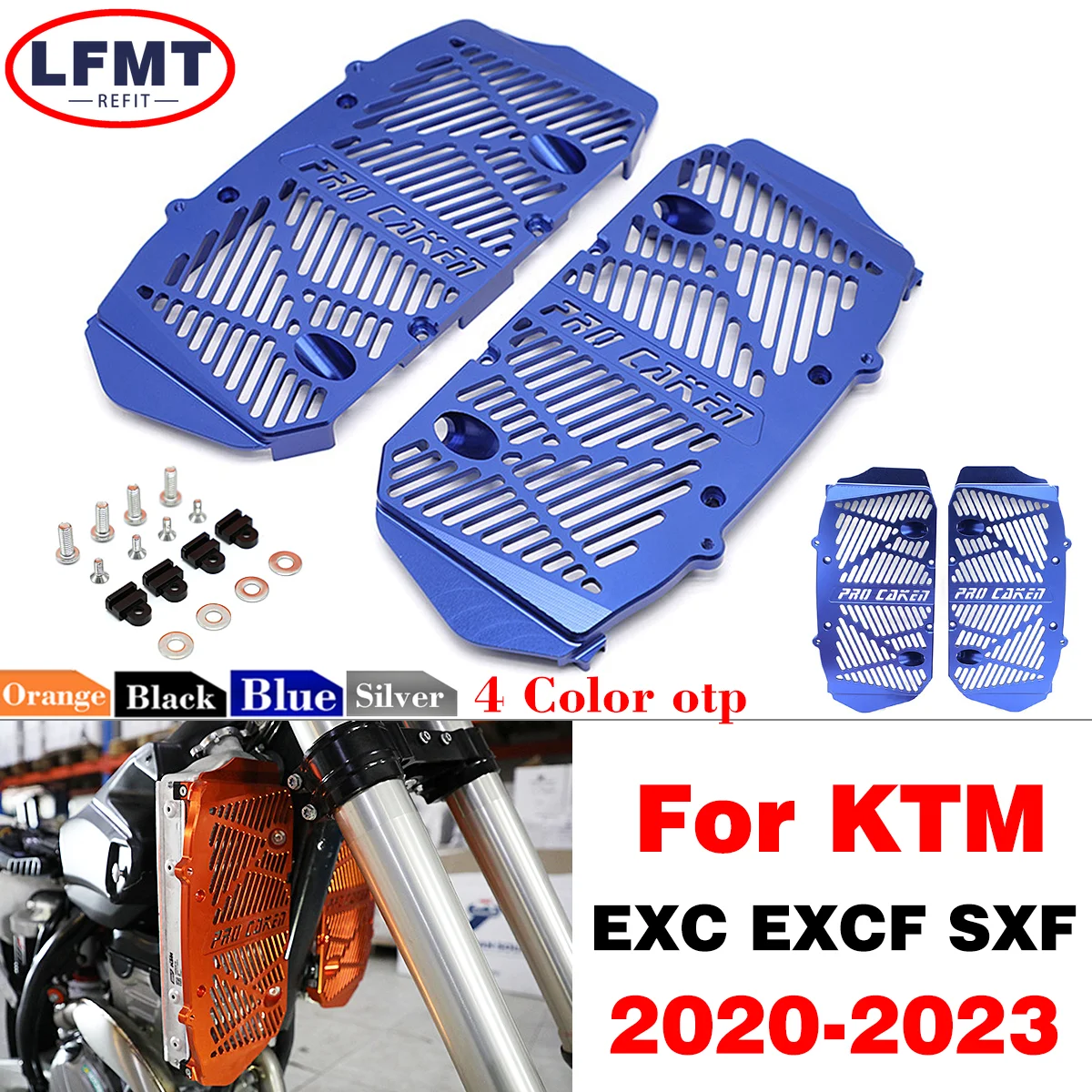 Radiator Grille Guard Grill Protector Cover For KTM EXC EXC-F EXCF SXF For Husqvarna TC FC TE FE 150 250 300 350 450 2019-2023
Radiator Grille Guard Grill Protector Cover For KTM EXC EXC-F EXCF SXF For Husqvarna TC FC TE FE 150 250 300 350 450 2019-2023