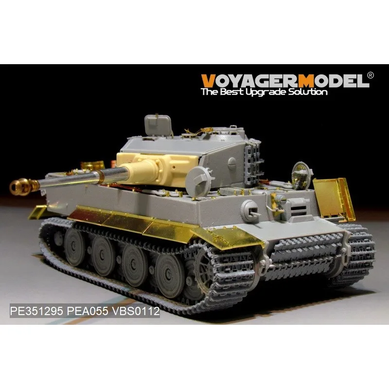 Voyager PE351295 1/35 Tiger I Late Production Basic Upgrade Set 3.0(For DRAGON 6253/6383/6406/6800/6947) Photo Etched Part
Voyager PE351295 1/35 Tiger I Late Production Basic Upgrade Set 3.0(For DRAGON 6253/6383/6406/6800/6947) Photo Etched Part