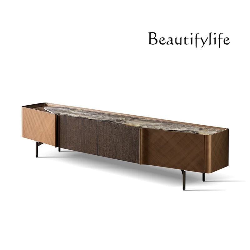 Italian light luxury TV cabinet living room high-end villa luxury post-modern minimalist audio and video cabinet
Italian light luxury TV cabinet living room high-end villa luxury post-modern minimalist audio and video cabinet